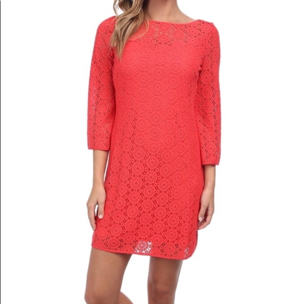 Lilly Pulitzer Topanga Coral Dress